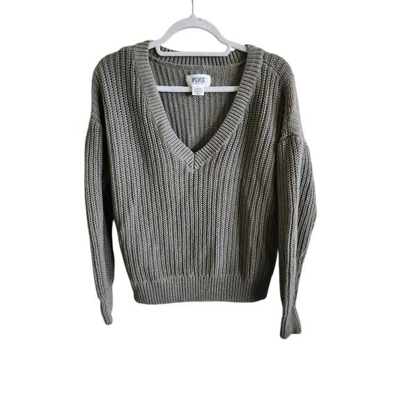 Women's Victoria's Secret "Pink" Cable Knit Sweater Size Small - Picture 1 of 4